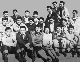 1942 yearbook photo of UC Davis Japanese student club