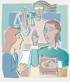 law clinic illustration