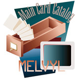 Illustration: Main Card Catalog and MELVYL