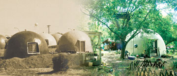 The Domes then and now