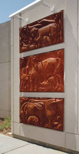 Valley Hall friezes