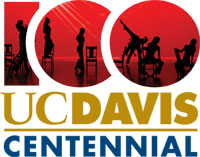 UC Davis Centennial logo
