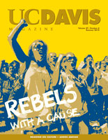 Illustration: Summer 2010 cover with student protesters