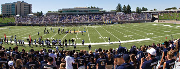 Photo: football game at Aggie Stadium