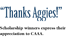 Thanks Aggies!