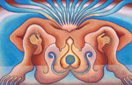 Judy Chicago painting