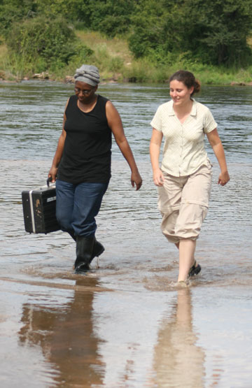 Photo of Deana Clifford and Annette Kitambi