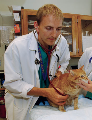 Photo of male veterinarian Karl Jandrey