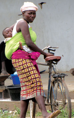 Photo: Woman with baby 