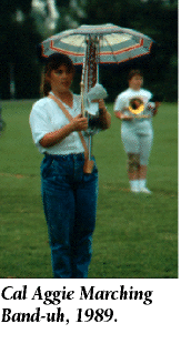 Cal Aggie Marching Band 1989